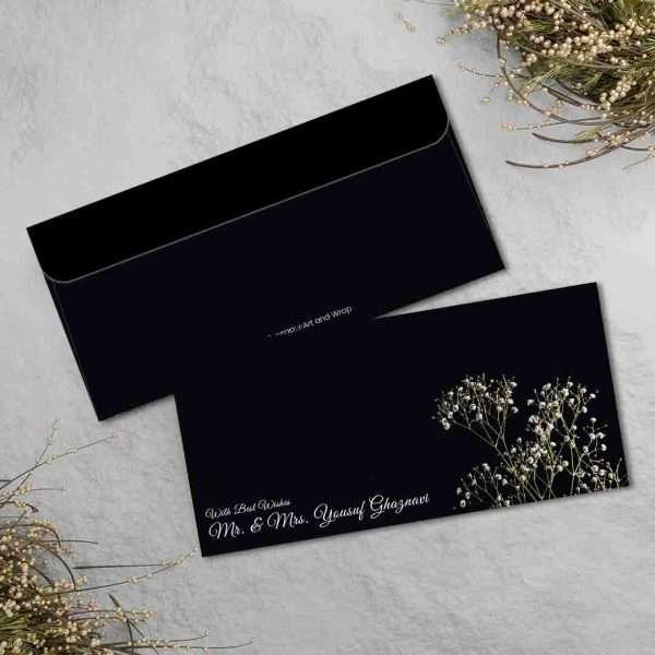 Royal Black Envelope 1