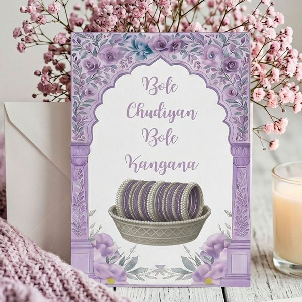 Bole Chudiyan Bole Kangana Card