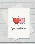 Complete me Card