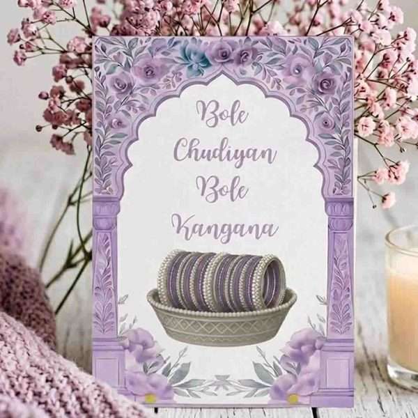 Bole Chudiyan Bole Kangana Card