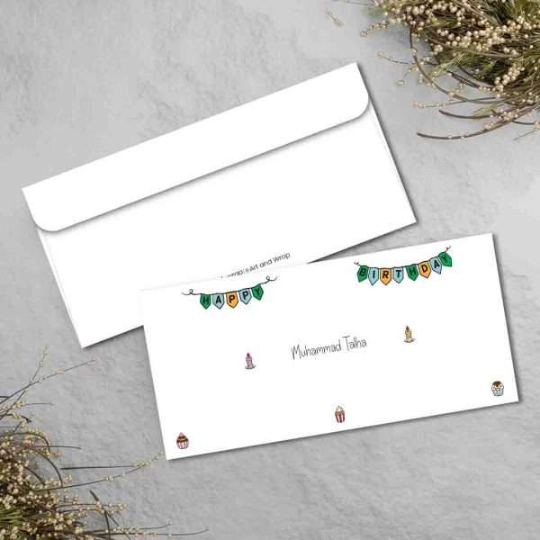 Birthday Envelope Design 2