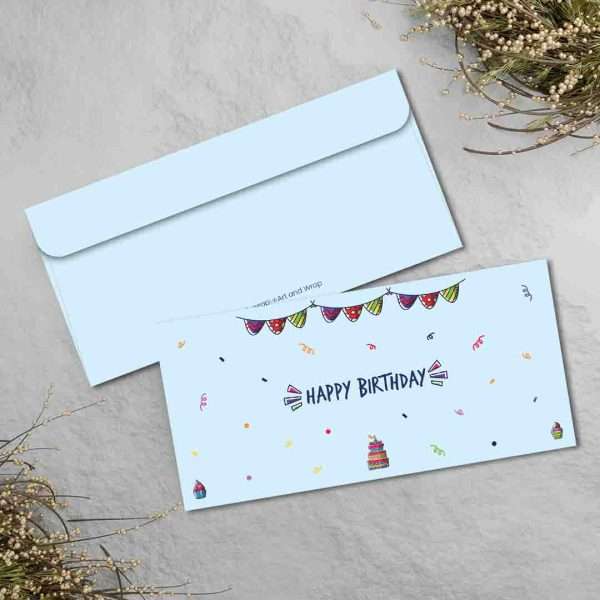Birthday Envelope Design 1